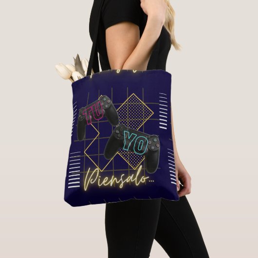 Tote Bag contrôle des joueurs (De près)
