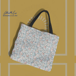 Tote Bag Conundrum - cercles, rectangles et carrés