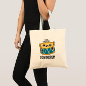 Tote Bag Conundrum Fundy Drummer Drum Pun (Devant (produit))