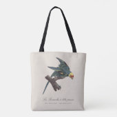 Tote Bag Conure de Caroline, Conuropsis carolinensis (Dos)