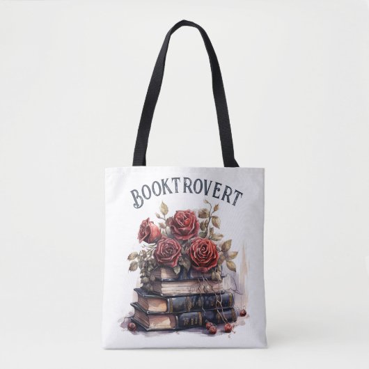Tote Bag Convertir, Louveur de livres (Devant)