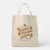 Tote Bag Cookie Baking King Holiday Design (Dos)
