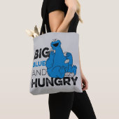 Tote Bag Cookie Monster | Big Blue & Hungry (De près)