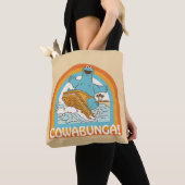 Tote Bag Cookie Monster Cowabunga! (De près)