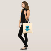 Tote Bag Cookie Monster Laine Style (Devant (modèle))