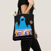 Tote Bag Cookie Monster - Me Toujours Choisir La Menace (De près)