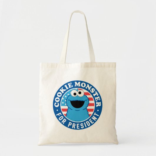 Tote Bag Cookie Monster pour le président (Devant)