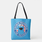 Tote Bag Cookie Monster pour le président (Dos)