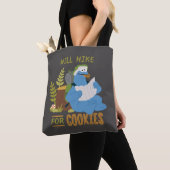 Tote Bag Cookie Monster | Randonnée Pour Les Cookies (De près)