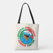Tote Bag Cookie Monster | Tester officiel de biscuits de No (Dos)