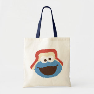 Tote Bag Cookie Monster Visage de la Forêt