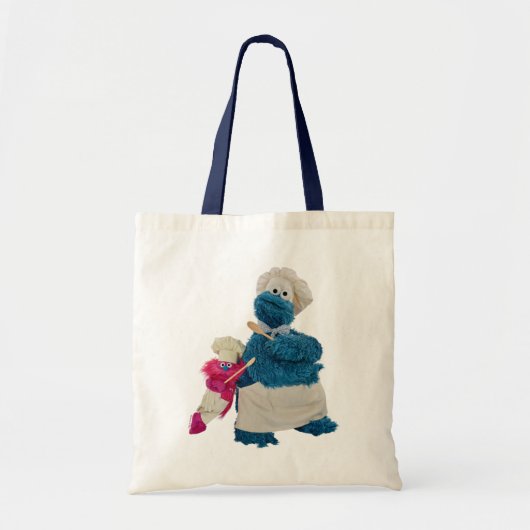 Tote Bag Cookie Monster's Food Truck Partners (Devant)