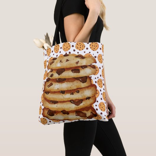 Tote Bag Cookies de chips au chocolat (De près)