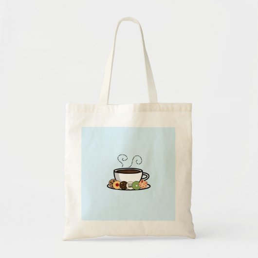 Tote Bag Cookies et café (Devant)