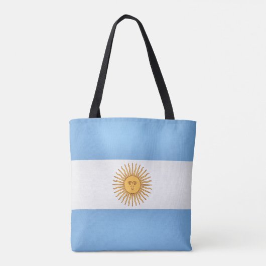 Tote Bag Cool Argentine Drapeau mode (Dos)