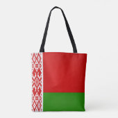 Tote Bag Cool Biélorussie Drapeau mode (Dos)