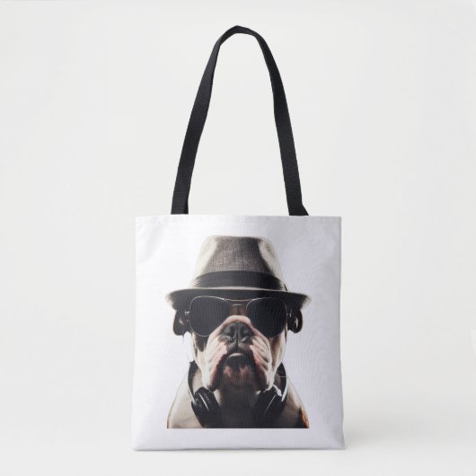 Tote Bag Cool Bulldog (Devant)