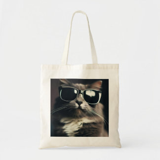 Tote Bag Cool Cat