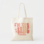 Tote Bag Cool C'est moi Salut Je suis la mariée Son moi Per (Devant)