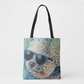 Tote Bag Cool 'Chon le Bichon Magnet Flexible (Devant)