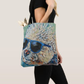 Tote Bag Cool 'Chon le Bichon Magnet Flexible (De près)