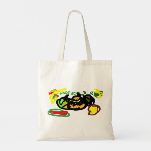 Tote Bag cool citrouille (Dos)