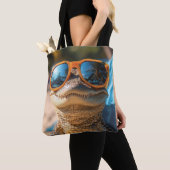 Tote Bag Cool Croc (De près)