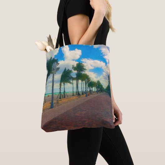 Tote Bag Cool et Breezy à Hollywood Beach (De près)