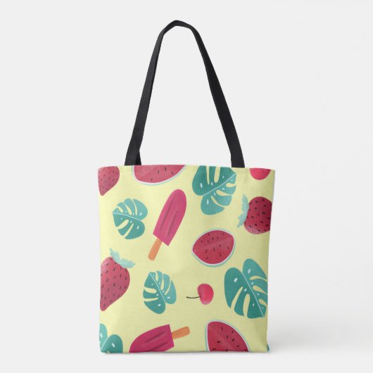 Tote Bag Cool & Fruité Été Soleil (Dos)