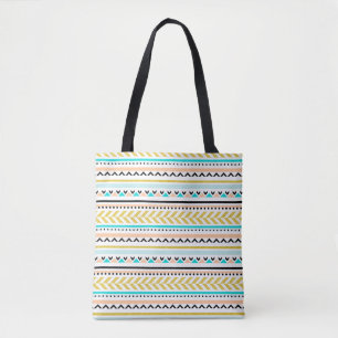 Tote Bag Cool géométrique Aztec Inspiré motif