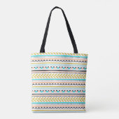 Tote Bag Cool géométrique Aztec Inspiré motif (Dos)