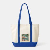 Tote Bag Cool Ginger Chat Vacances Vibes Esthétique (Dos)