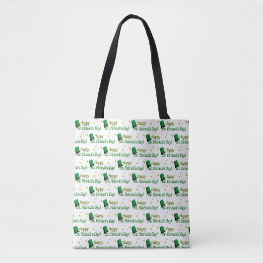 Tote Bag Cool Green Casquettes Bonne St. Patrick's Day (Devant)