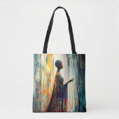 Tote Bag Cool moderne original unique tendance Imaginaire f (Devant)
