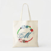 Tote Bag Cool Monogramme Fourre-tout Cadeaux Monogrammes Pe (Devant)