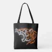 Tote Bag Cool Neon Tiger (Dos)