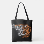 Tote Bag Cool Neon Tiger (Dos)