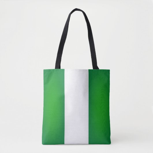 Tote Bag Cool Nigeria Drapeau Mode (Devant)