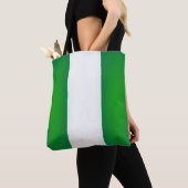 Tote Bag Cool Nigeria Drapeau Mode (De près)
