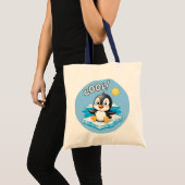 Tote Bag COOL ! , Penguin (Devant (produit))
