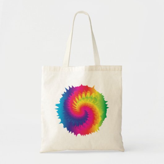 Tote Bag Cool Rainbow Tie Dye (Devant)