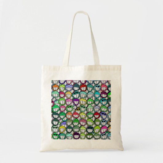 TOTE BAG COOL SOURIRE FACES GROUPE (Devant)