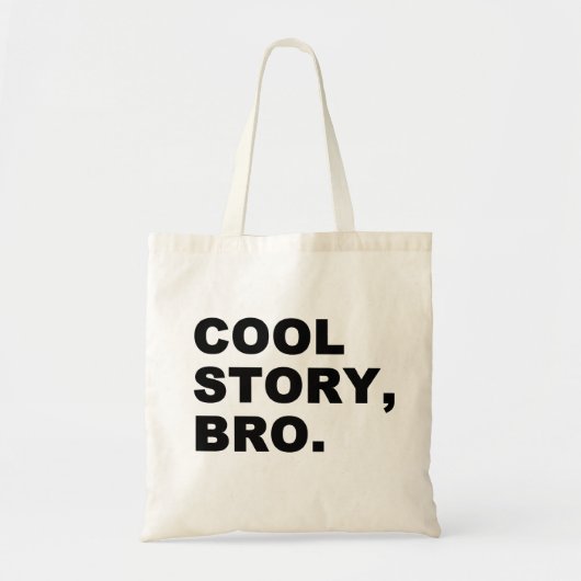 Tote Bag Cool Story Bro (Devant)