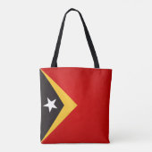 Tote Bag Cool Timor Oriental Drapeau mode (Dos)