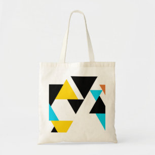 Tote Bag Cool, unique, tendance, urbain, triangles modernes