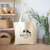 Tote Bag Cool Whistler Canada Mountains Maple Leaf