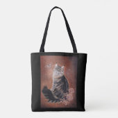 Tote Bag Coon cat du Maine par Renee Lavoie (Dos)