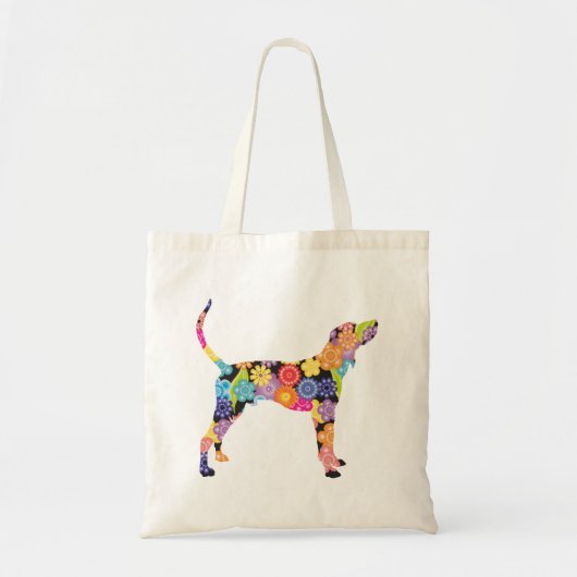 Tote Bag Coonhound de marcheur de Treeing (Devant)