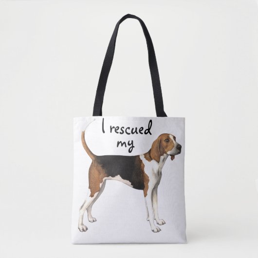 Tote Bag Coonhound de marcheur de Treeing de délivrance (Devant)