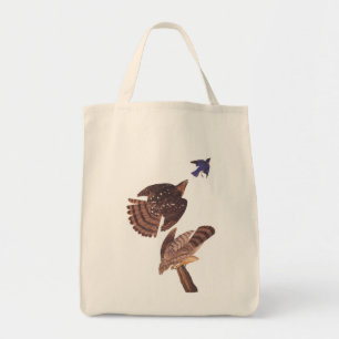 Tote Bag Cooper's Hawk Audubon Birds of Prey